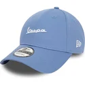 new-era-curved-brim-9forty-seasonal-colour-vespa-piaggio-blue-adjustable-cap