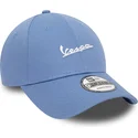 new-era-curved-brim-9forty-seasonal-colour-vespa-piaggio-blue-adjustable-cap