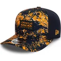 cappellino-curva-arancione-e-blu-navy-snapback-9fifty-all-over-print-di-red-bull-racing-formula-1-di-new-era