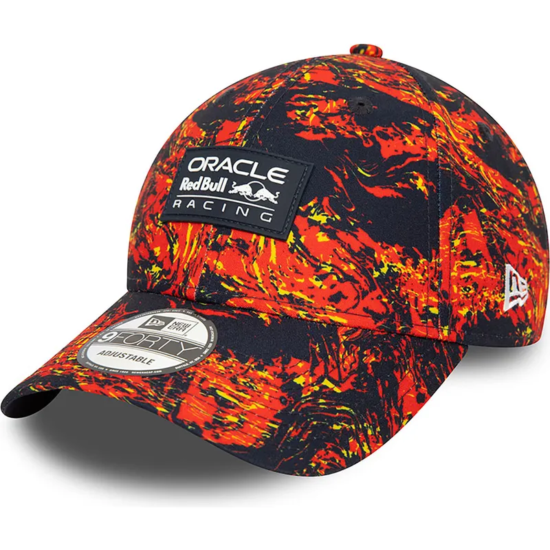 cappelli-curva-rosso-cinghia-regolabile-9forty-all-over-print-dei-red-bull-racing-formula-1-di-new-era