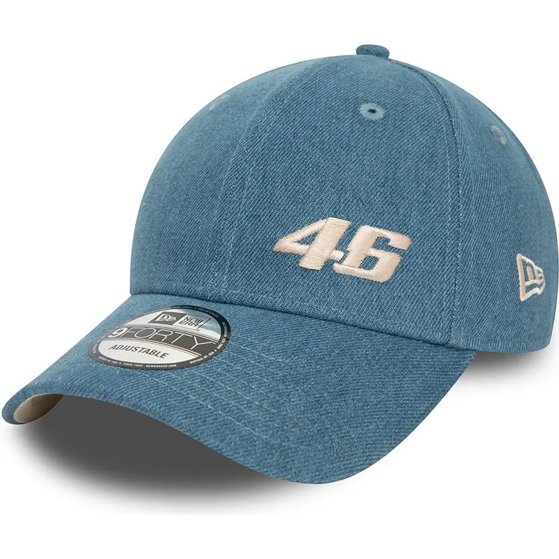 cappelli-curva-blu-snapback-9forty-denim-dei-valentino-rossi-vr46-motogp-di-new-era cappelli-curva-blu-snapback-9forty-denim-dei-valentino-rossi-vr46-motogp-di-new-era