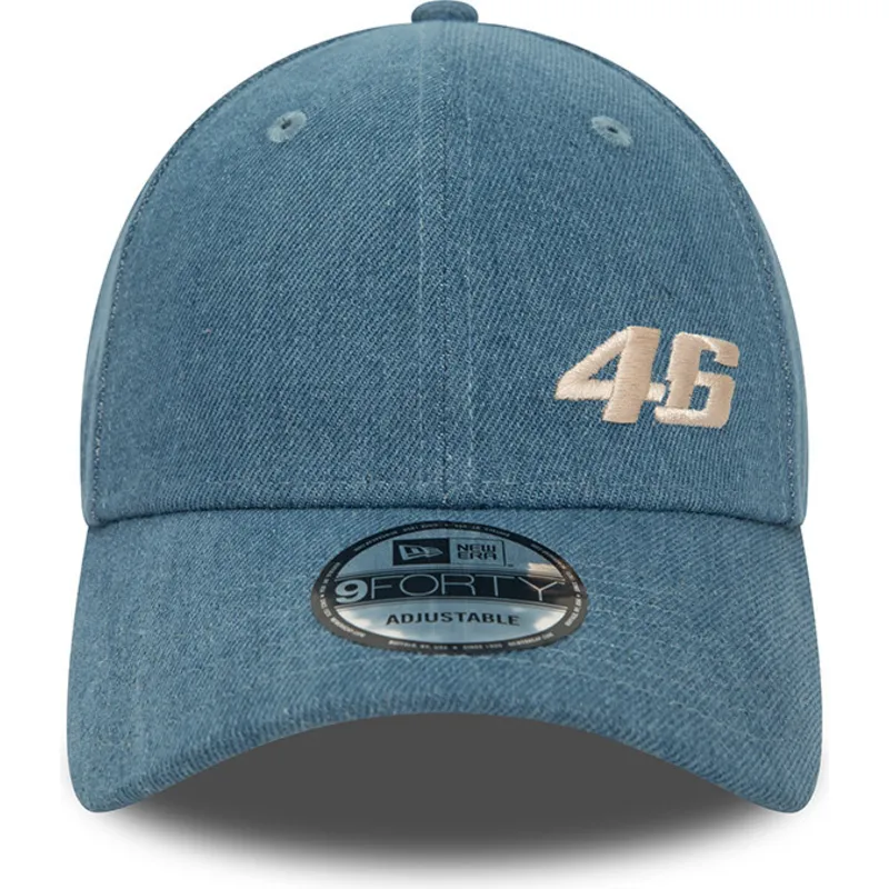 cappelli-curva-blu-snapback-9forty-denim-dei-valentino-rossi-vr46-motogp-di-new-era cappelli-curva-blu-snapback-9forty-denim-dei-valentino-rossi-vr46-motogp-di-new-era