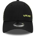 cappellino-nero-snapback-9forty-poly-print-di-valentino-rossi-vr46-motogp-di-new-era