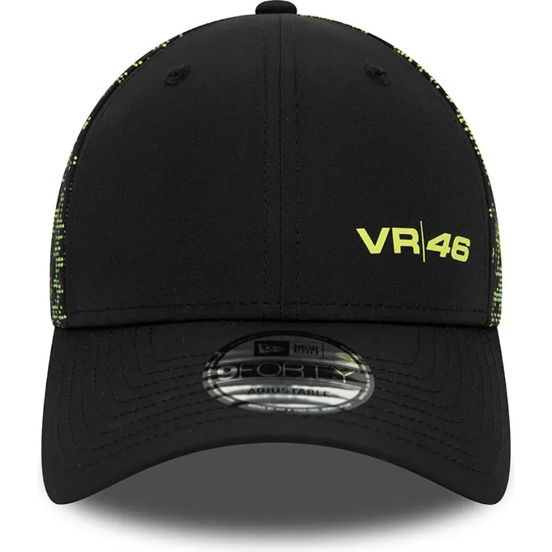 cappelli-curva-nero-snapback-9forty-poly-print-dei-valentino-rossi-vr46-motogp-di-new-era cappelli-curva-nero-snapback-9forty-poly-print-dei-valentino-rossi-vr46-motogp-di-new-era