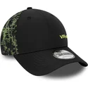berretto-snapback-nero-9forty-poly-print-di-valentino-rossi-vr46-motogp-di-new-era