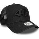 cappelli-curva-nero-snapback-9forty-a-frame-denim-dei-valentino-rossi-vr46-motogp-di-new-era