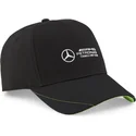 cappellino-snapback-nero-con-visiera-curva-bb-di-mercedes-formula-1-di-puma