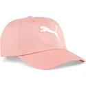 cappellino-rosa-regolabile-essentials-cat-logo-bb-di-puma