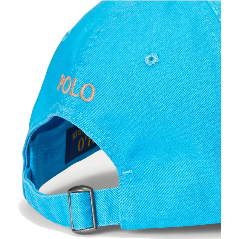 cappelli-curva-blu-cinghia-regolabile-di-polo-ralph-lauren