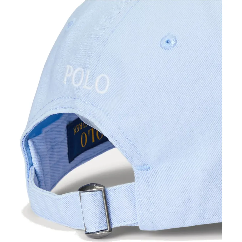 cappellino-curvo-azzurro-chiaro-regolabile-con-logo-bianco-cotton-chino-classic-sport-di-polo-ralph-lauren