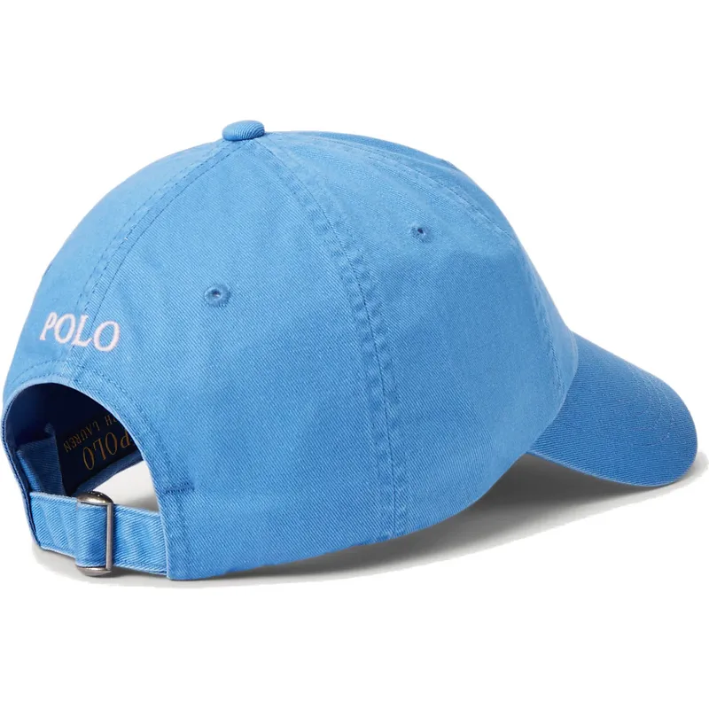 cappelli-curva-blu-cinghia-regolabile-di-polo-ralph-lauren