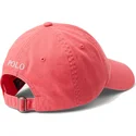cappellino-curvo-rosso-chiaro-regolabile-con-logo-bianco-cotton-chino-classic-sport-di-polo-ralph-lauren