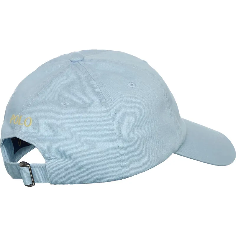 cappelli-curva-blu-cinghia-regolabile-di-polo-ralph-lauren