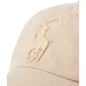 cappelli-curva-beige-cinghia-regolabile-di-polo-ralph-lauren