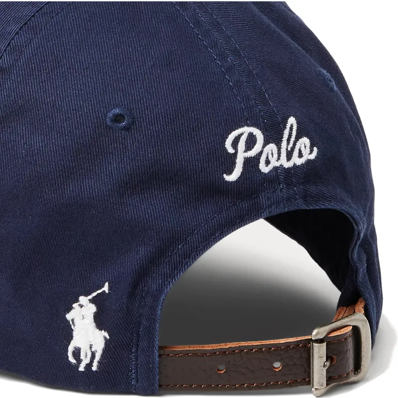 cappelli-curva-blu-marino-cinghia-regolabile-di-polo-ralph-lauren