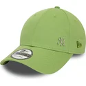 cappellino-con-visiera-curva-verde-snapback-9forty-flawless-di-new-york-yankees-mlb-di-new-era