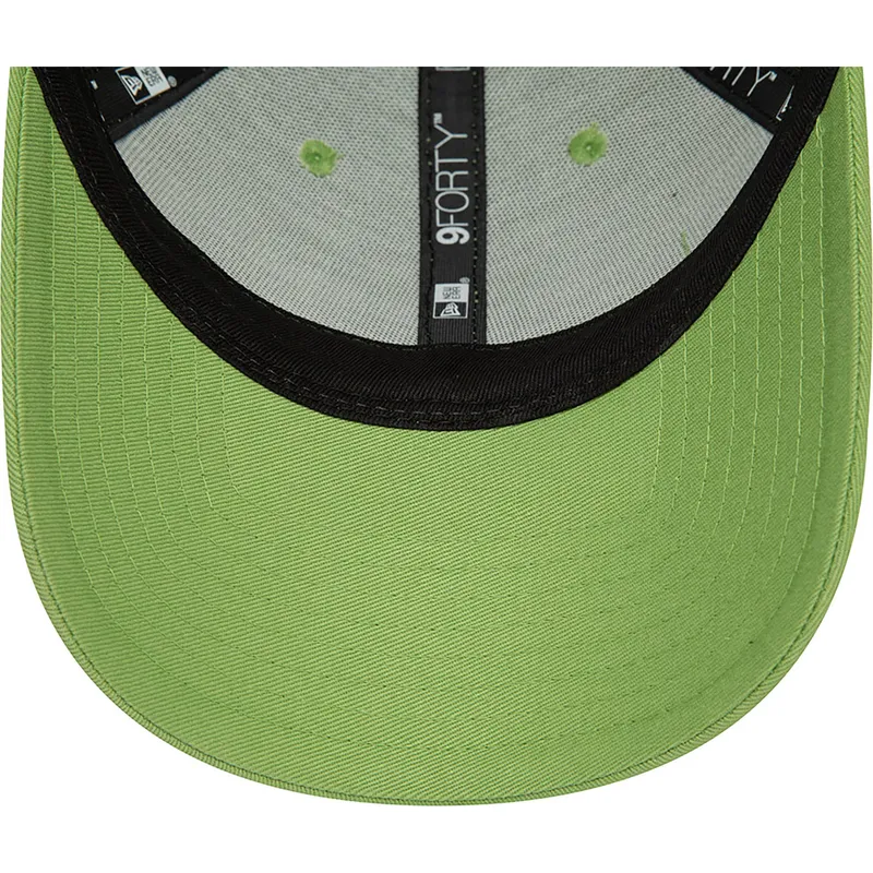 cappellino-con-visiera-curva-verde-snapback-9forty-flawless-di-new-york-yankees-mlb-di-new-era