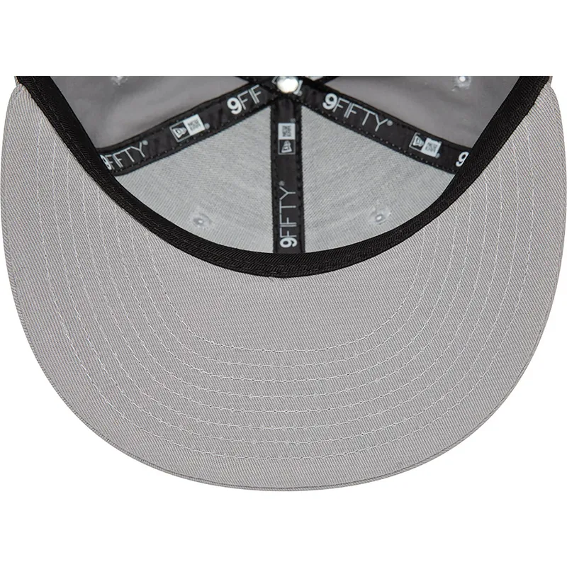 cappelli-piatta-grigio-snapback-9fifty-outline-dei-new-york-yankees-mlb-di-new-era