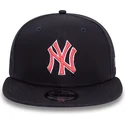 cappelli-piatta-blu-marino-snapback-9fifty-outline-dei-new-york-yankees-mlb-di-new-era