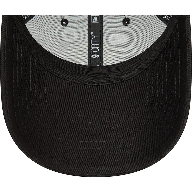 cappellino-curvo-nero-regolabile-con-logo-giallo-9forty-league-essential-di-new-york-yankees-mlb-di-new-era