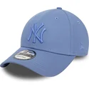 cappelli-curva-blu-cinghia-regolabile-9forty-league-essential-dei-new-york-yankees-mlb-di-new-era