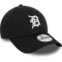 cappellino-curvo-nero-regolabile-9forty-league-essential-dei-detroit-tigers-mlb-di-new-era