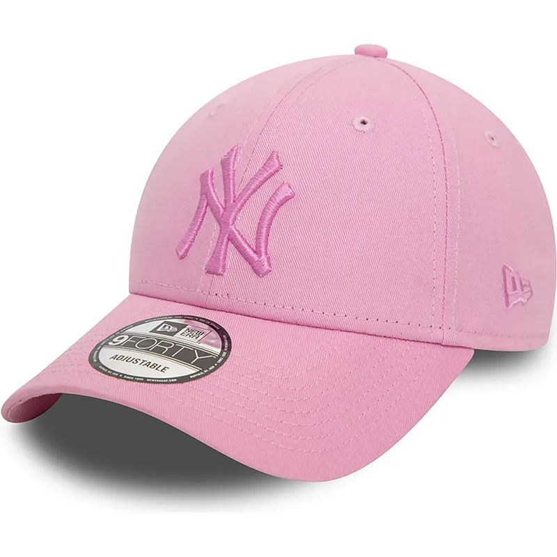 cappelli-curva-rosa-cinghia-regolabile-9forty-league-essential-dei-new-york-yankees-mlb-di-new-era cappelli-curva-rosa-cinghia-regolabile-9forty-league-essential-dei-new-york-yankees-mlb-di-new-era