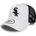 cappelli-curva-bianco-snapback-a-frame-league-essential-dei-chicago-white-sox-mlb-di-new-era
