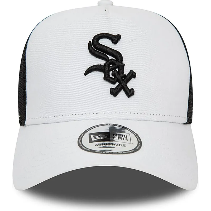 cappelli-curva-bianco-snapback-a-frame-league-essential-dei-chicago-white-sox-mlb-di-new-era