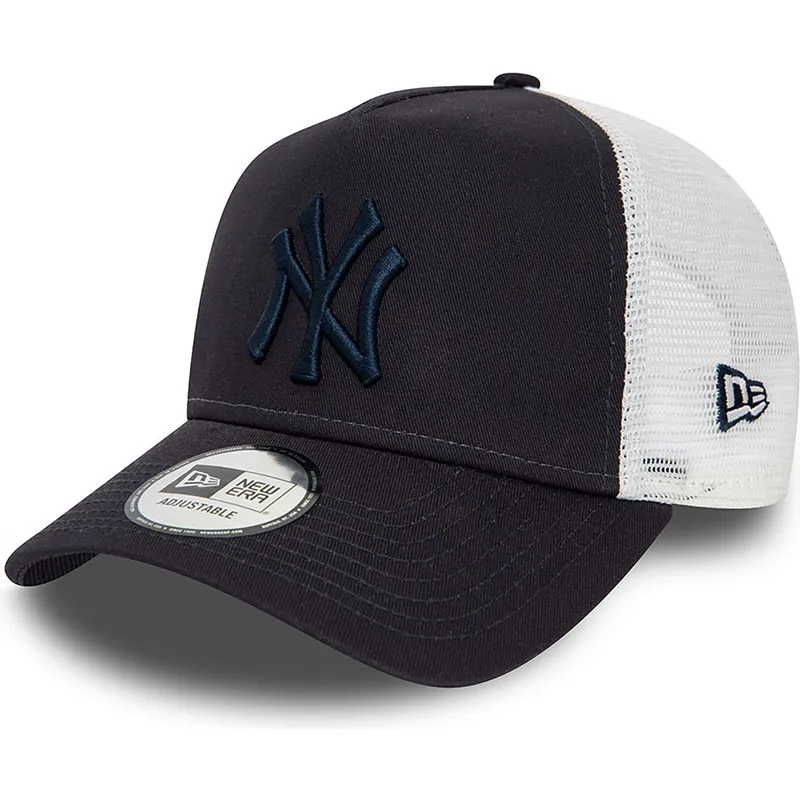 cappelli-curva-blu-marino-snapback-a-frame-league-essential-dei-new-york-yankees-mlb-di-new-era
