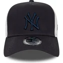 new-era-navy-blue-logo-a-frame-league-essential-new-york-yankees-mlb-navy-blue-and-white-trucker-hat