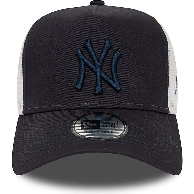 cappelli-curva-blu-marino-snapback-a-frame-league-essential-dei-new-york-yankees-mlb-di-new-era