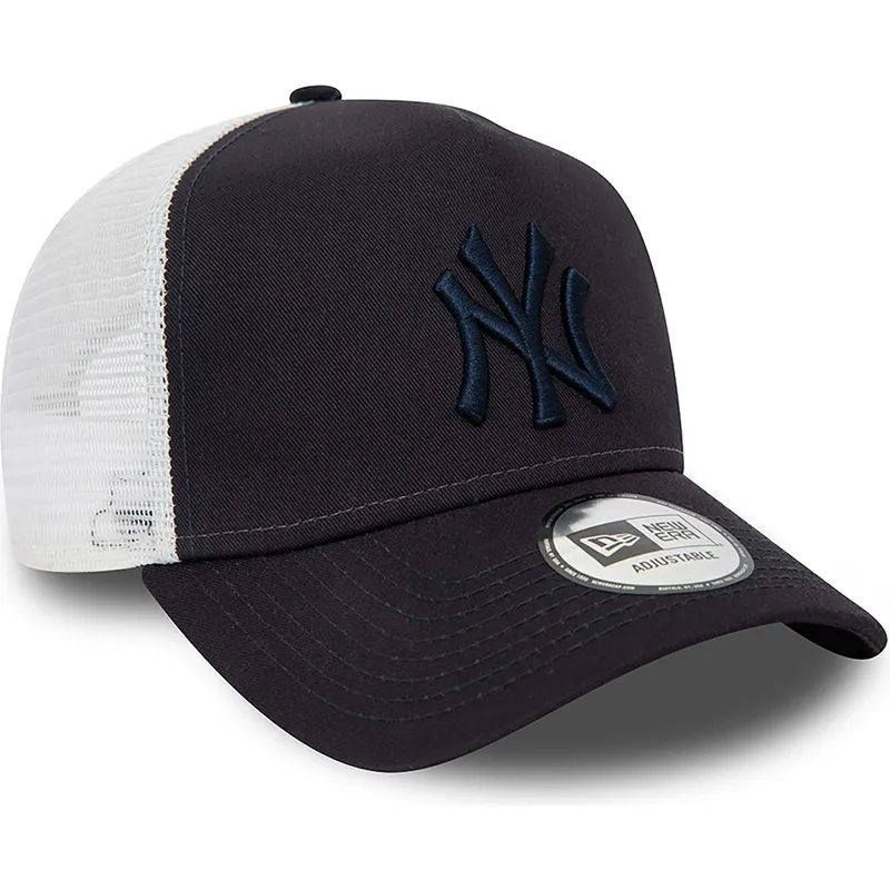 cappelli-curva-blu-marino-snapback-a-frame-league-essential-dei-new-york-yankees-mlb-di-new-era