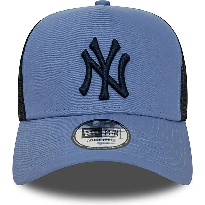 cappelli-curva-blu-snapback-a-frame-league-essential-dei-new-york-yankees-mlb-di-new-era