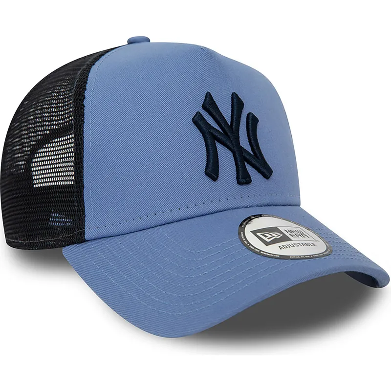 cappelli-curva-blu-snapback-a-frame-league-essential-dei-new-york-yankees-mlb-di-new-era