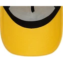 cappelli-curva-giallo-snapback-negro-a-frame-league-essential-dei-los-angeles-dodgers-mlb-di-new-era