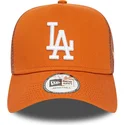 cappelli-curva-marrone-snapback-a-frame-league-essential-dei-los-angeles-dodgers-mlb-di-new-era
