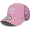cappelli-curva-rosa-snapback-a-frame-league-essential-dei-new-york-yankees-mlb-di-new-era