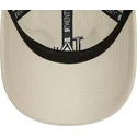 cappellino-curvo-beige-regolabile-con-logo-nero-9twenty-league-essential-dei-los-angeles-dodgers-mlb-di-new-era
