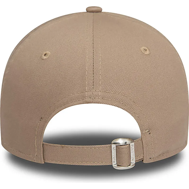 cappelli-curva-marrone-cinghia-regolabile-negro-9twenty-league-essential-dei-new-york-yankees-mlb-di-new-era