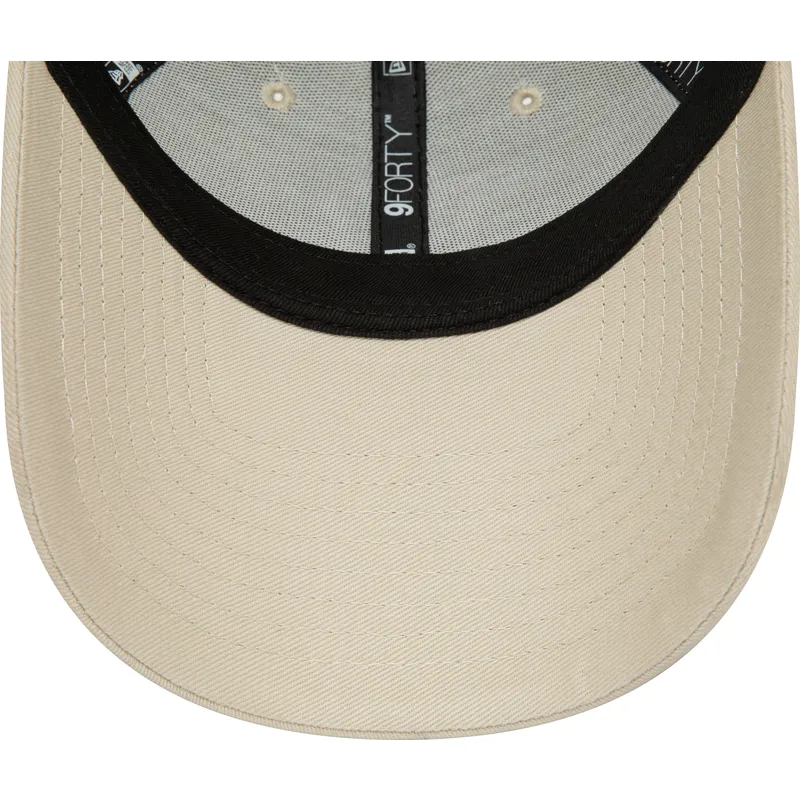 cappelli-curva-beige-cinghia-regolabile-9forty-flower-dei-new-york-yankees-mlb-di-new-era