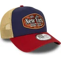 cappelli-curva-multicolore-snapback-a-frame-di-new-era