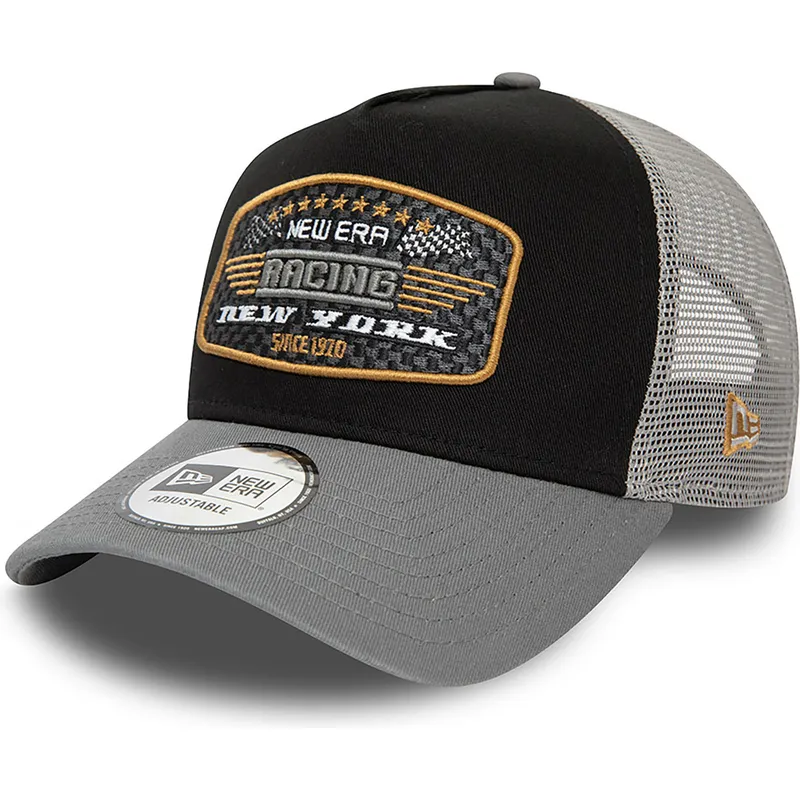 cappelli-curva-nero-snapback-a-frame-di-new-era