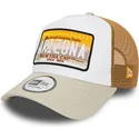 cappellino-trucker-marrone-a-frame-patch-arizona-di-new-era