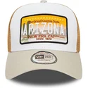 cappellino-trucker-marrone-a-frame-patch-arizona-di-new-era