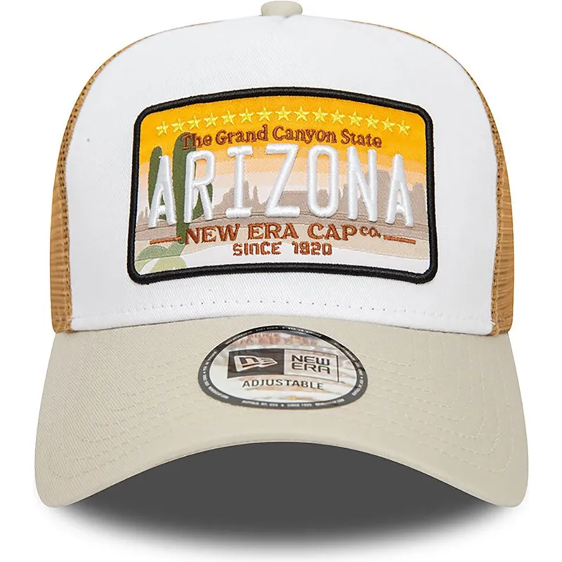 cappelli-curva-marrone-snapback-a-frame-di-new-era