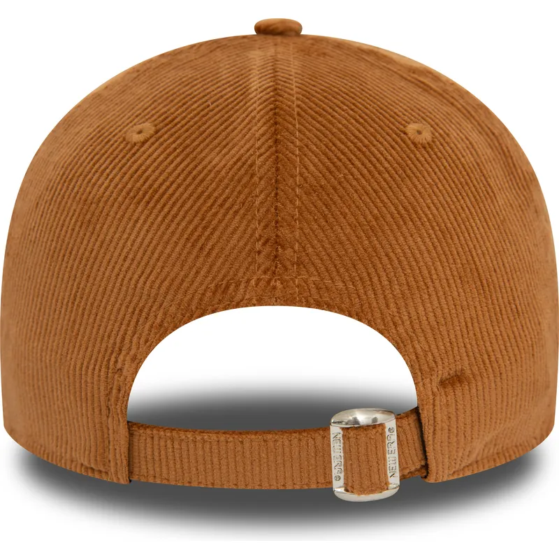 cappelli-curva-marrone-cinghia-regolabile-9forty-cord-dei-new-york-yankees-mlb-di-new-era