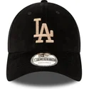 cappellino-curvo-nero-regolabile-9forty-cord-dei-los-angeles-dodgers-mlb-di-new-era