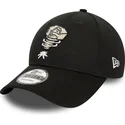 cappellino-curvo-nero-regolabile-9forty-minor-league-dei-lansing-lugnuts-milb-di-new-era