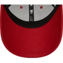 cappelli-curva-rosso-cinghia-regolabile-9forty-minor-league-dei-modesto-nuts-milb-di-new-era